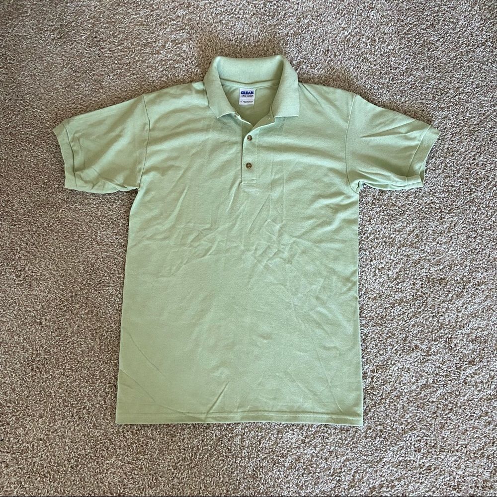 Gildan Sage Green Polo
